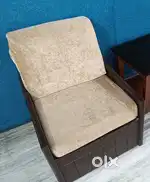 3ft Sofa cum bed and 2 seatings