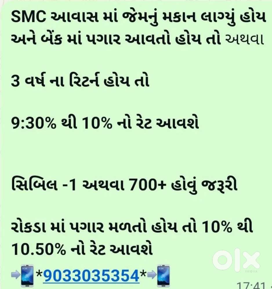 SMC આવાસ ની લૉન કરવામાં આવશે