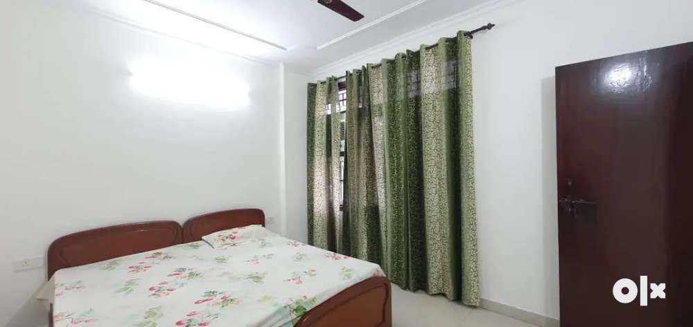 2 bhk , semi furnished apartment available for rent