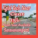 Residential Plots Near Saravanampatti IT Park 15 L