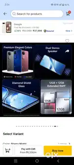 V50 12Gb ram 512gb  6months phone