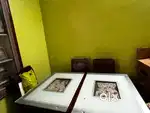 A dining set available with six chairs