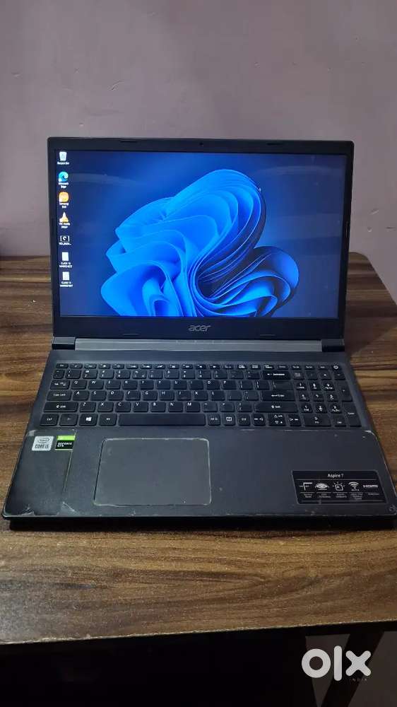 Acer Aspire 7  i5 10th Gen H Series  Graphics Card GTX1650  16GB RAM