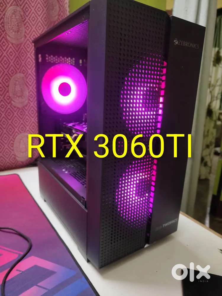 GAMING PC WITH I5 9TH GEN RTX 3060TI 16GB RAM COMPUTER DESKTOP