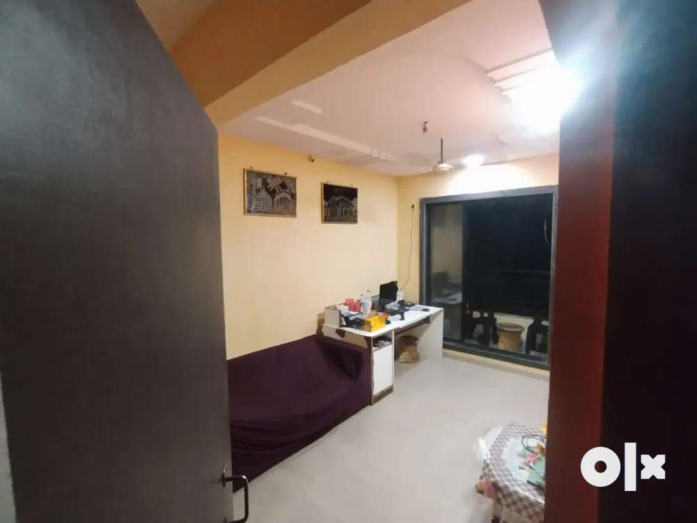 1BHK MASTER BEDROOM FOR URGENT SALE IN KARLHER, 15 MIN. FROM THANE stn