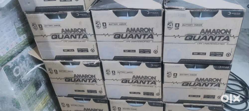 AMARON 12V 42AH BATTERIES AVAILABLE EXCELLENT CONDITION
