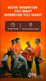 FREE JOINING 100 Delivery boys Swiggy Food Delivery Jobs