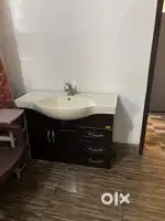 Vanity set with mirror for bathroom or living room