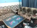 Sofa table 6 pillow and cover free