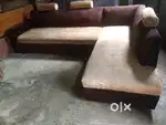 6 seater lshape sofa set for sale like a good condition 2 year old