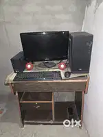 Full Computer Desktop with Table