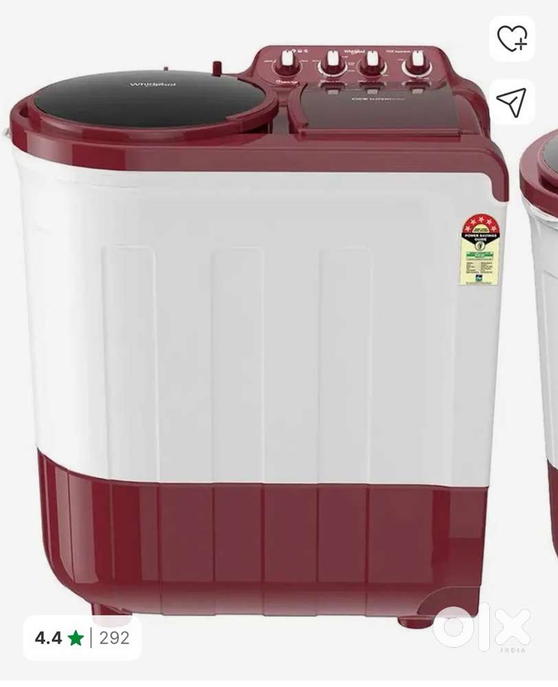 Semi automatic washing machine -Whirlpool