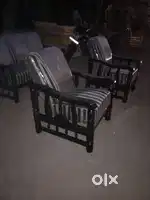 New wooden sagwan 2nd quality sofa set 5 seater