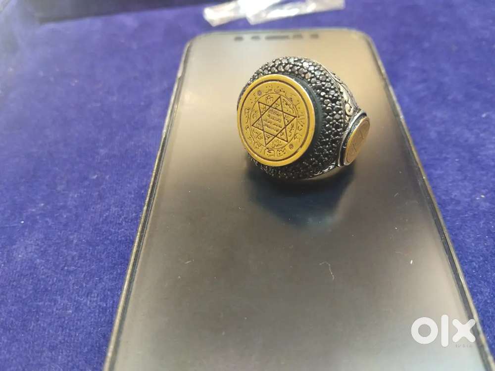 Naqsh-e-sulemani ring Silver ring