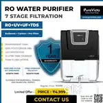 Premium 7 Stages RO Water Purifier  1 Year Warranty  Free Pre-filter