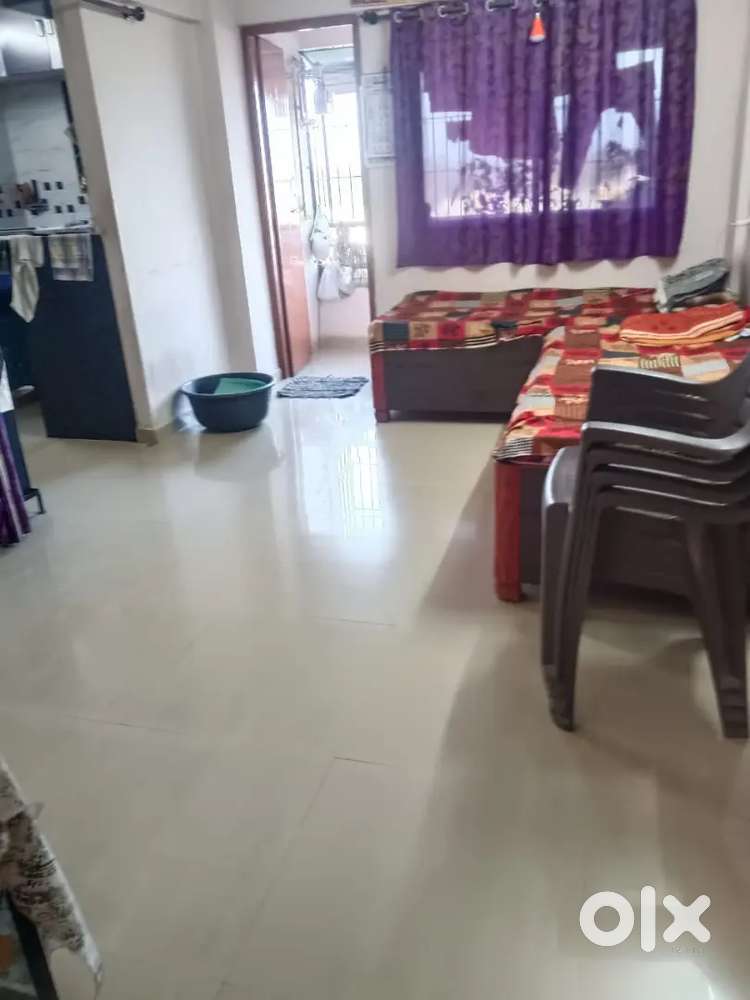 It's a ready to move property with semi furnished well grilled.
