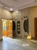 2 big rooms with attached let-bath, drawing, dinning, pooja room