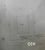 Square plot and a House for sale