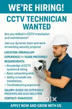 URGENT HIRING (CCTV TECHNICIAN)