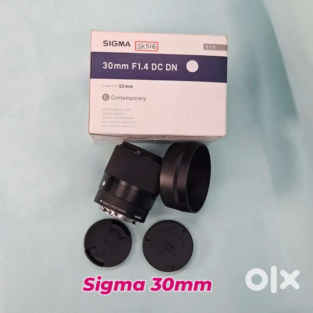 Sigma 30mm f/1.4 DC DN Contemporary Lens Fast Prime Lens for Sharpness