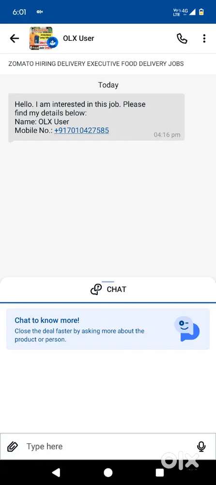 FREE JOINING 100 Delivery boys Swiggy Food Delivery jobs