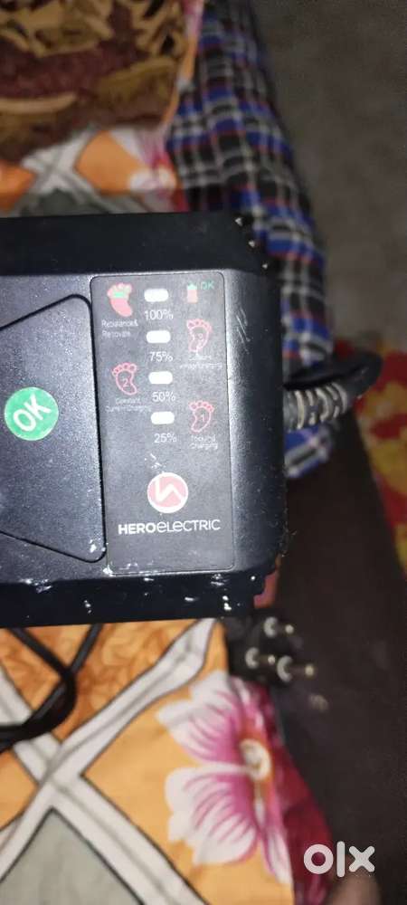 Heroelectric scooty charger