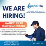 WE'RE HIRING – Water Purifier Service Trainee
