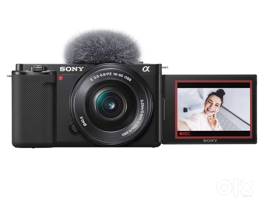 Sony zv e 10 with kit lens 16mm to 50