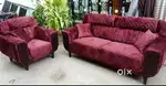 3+1sofa and designing handle and affordable price with pillows