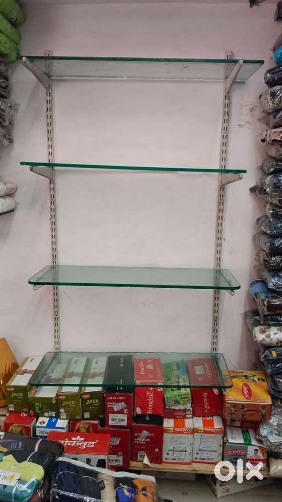 Commercial use glass racks and clothing hanger