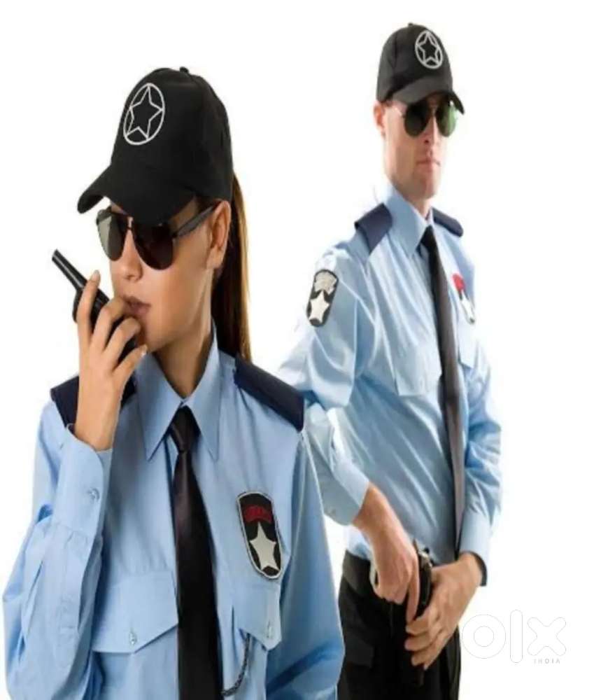 Security guard, Man & Women