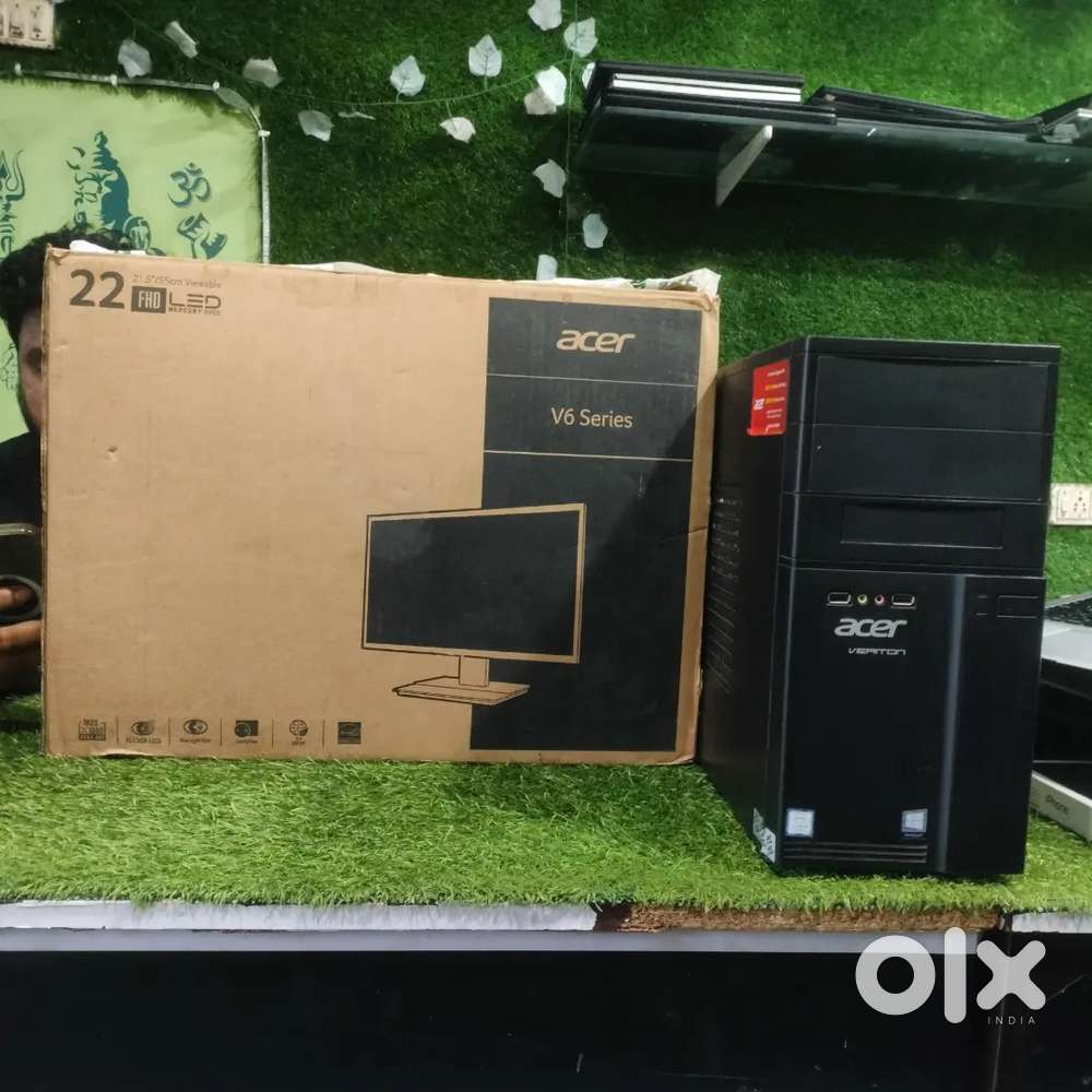 Acer Desktop 7th Gen Core i3 CPU 22inch LED New Monitor