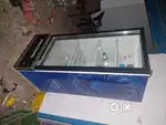 Glass fridge
