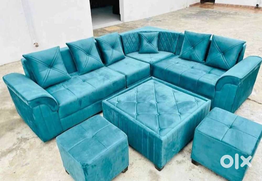 Big Sale New Sofa Set 8500 L Shaf 13999 Emi Available