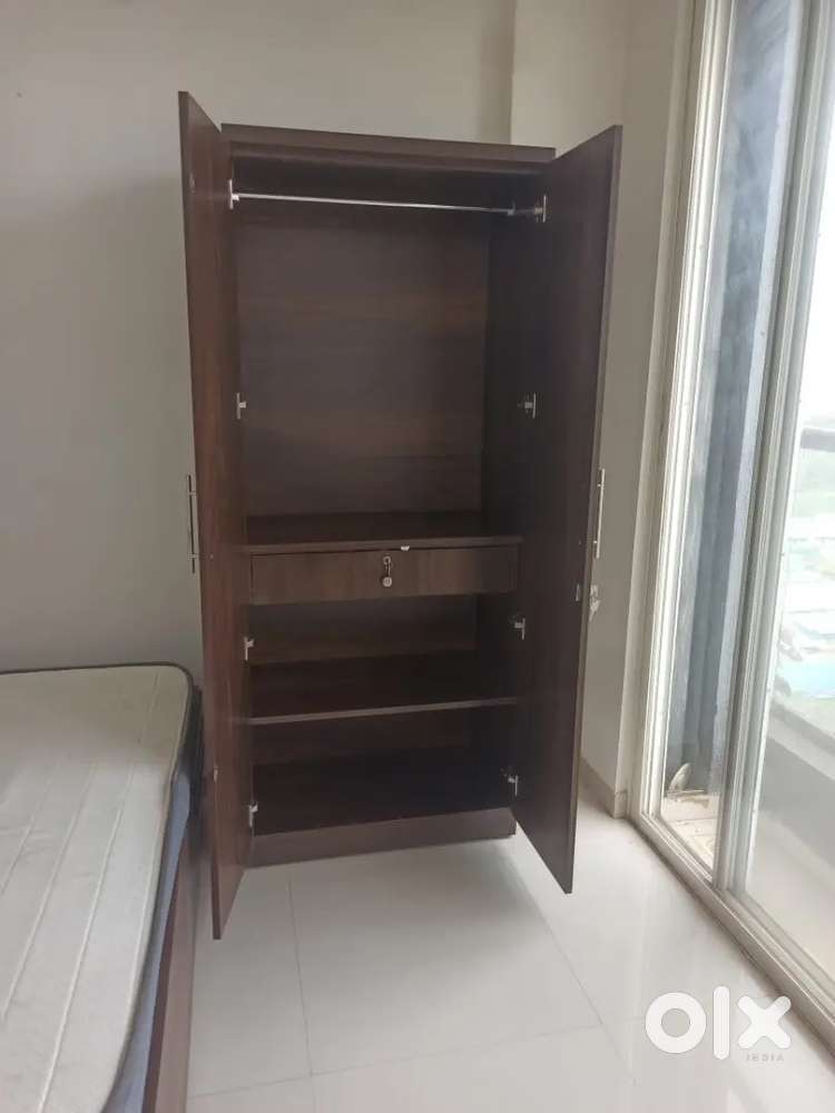 2 door wardrobe factory new