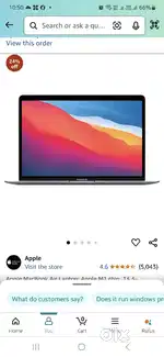 Box pack Non Active Apple mac book Air M1 chip 8gb 246gb
