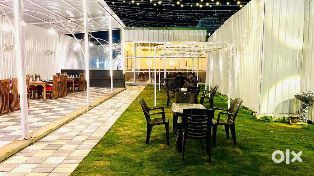 Fully furnished restaurant on rent or sale