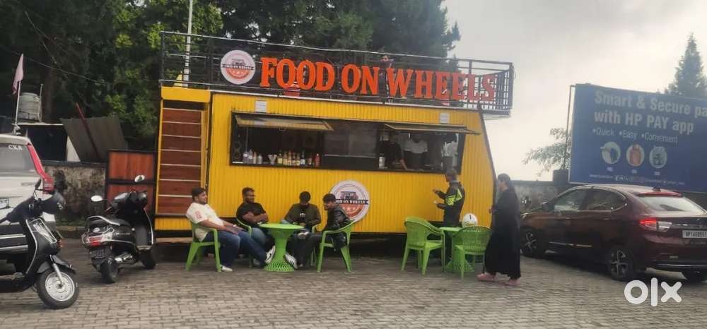 Rental food shop mini cafe kiosk kart