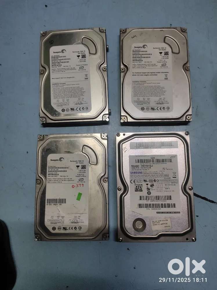 SAI COMPUTER USED 160gb Hard disk rs300 only bulk here