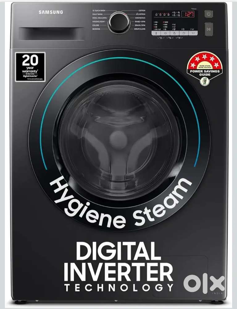 Samsung Fully Automatic front load 9kg Load, 1400 RPM washing machine