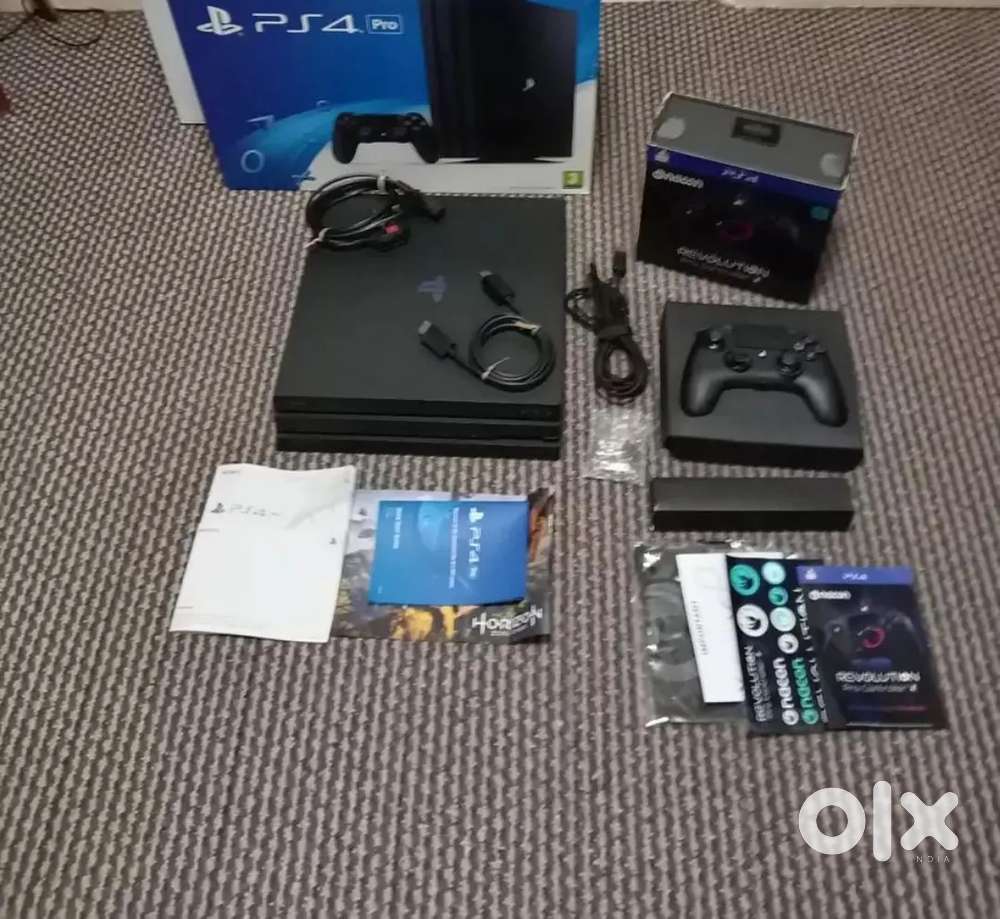 Sony PS4 PRO 1TB Console (Black) and Nacon Revolution Pro 2 Bundle