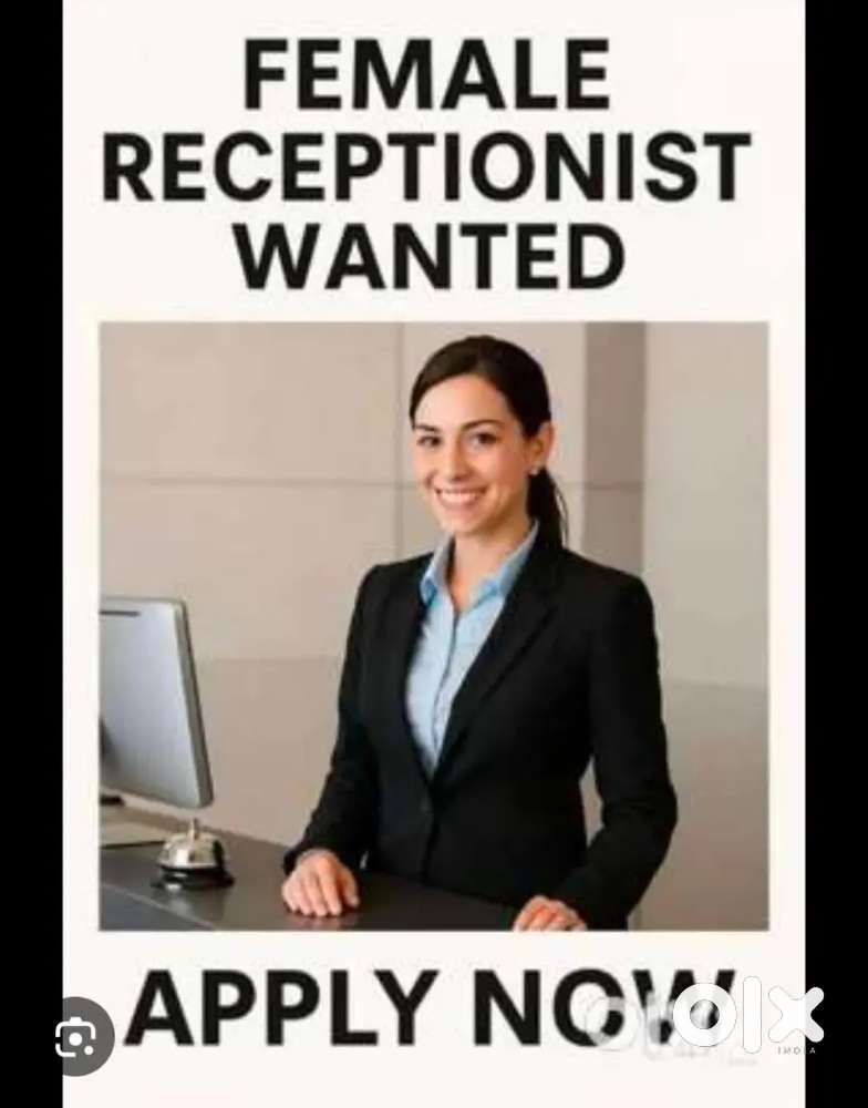 female receptionist