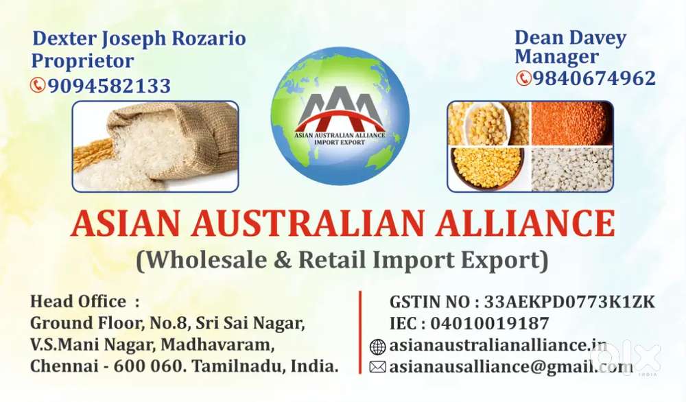 Counter Sales Staff Male & Female