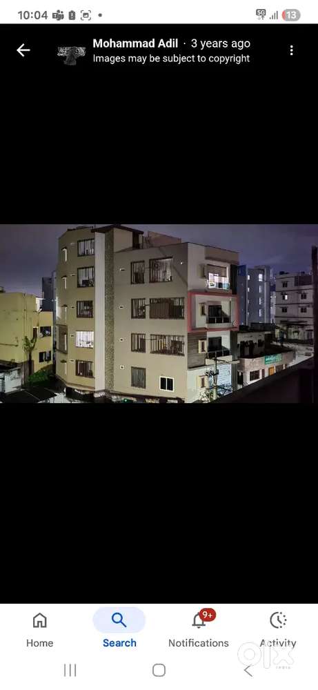 1bhk for rent near PVP mall