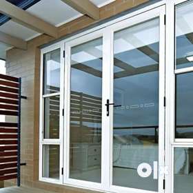 Pvc door, acp door, window, partition, domal window, ventilation, glazing, & repairing work also...