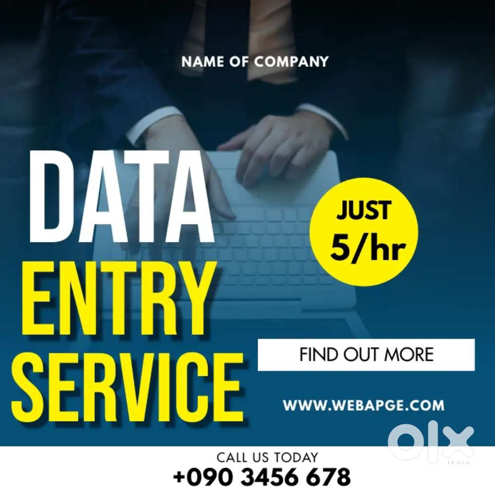 Data entry and telecommunication works