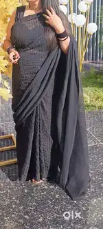 Black saree
