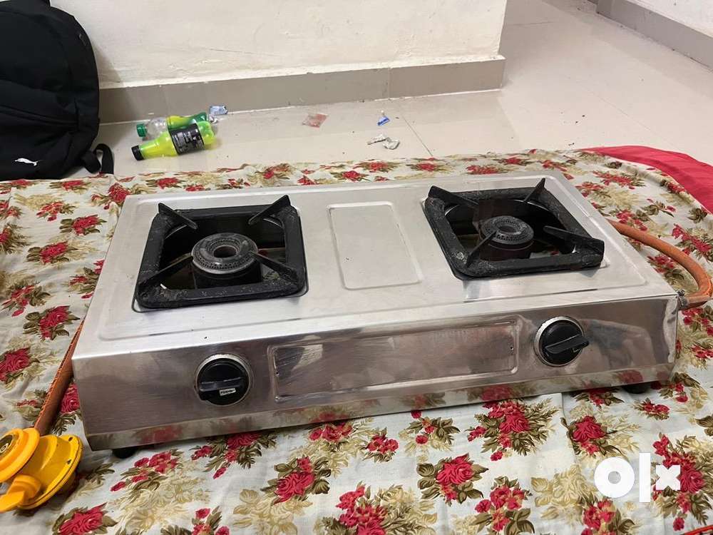 Gas stove , with 2 burner