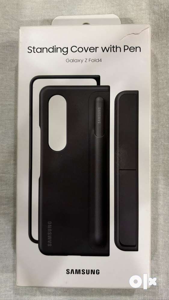 Standing Cover with Pen for Samsung Galaxy Z Fold4