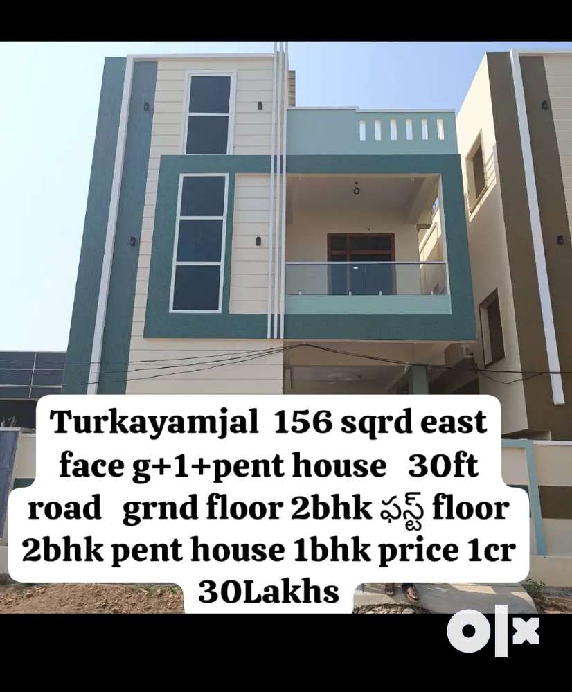 Turkayamjal 156sqrd east face g+1+pent house price